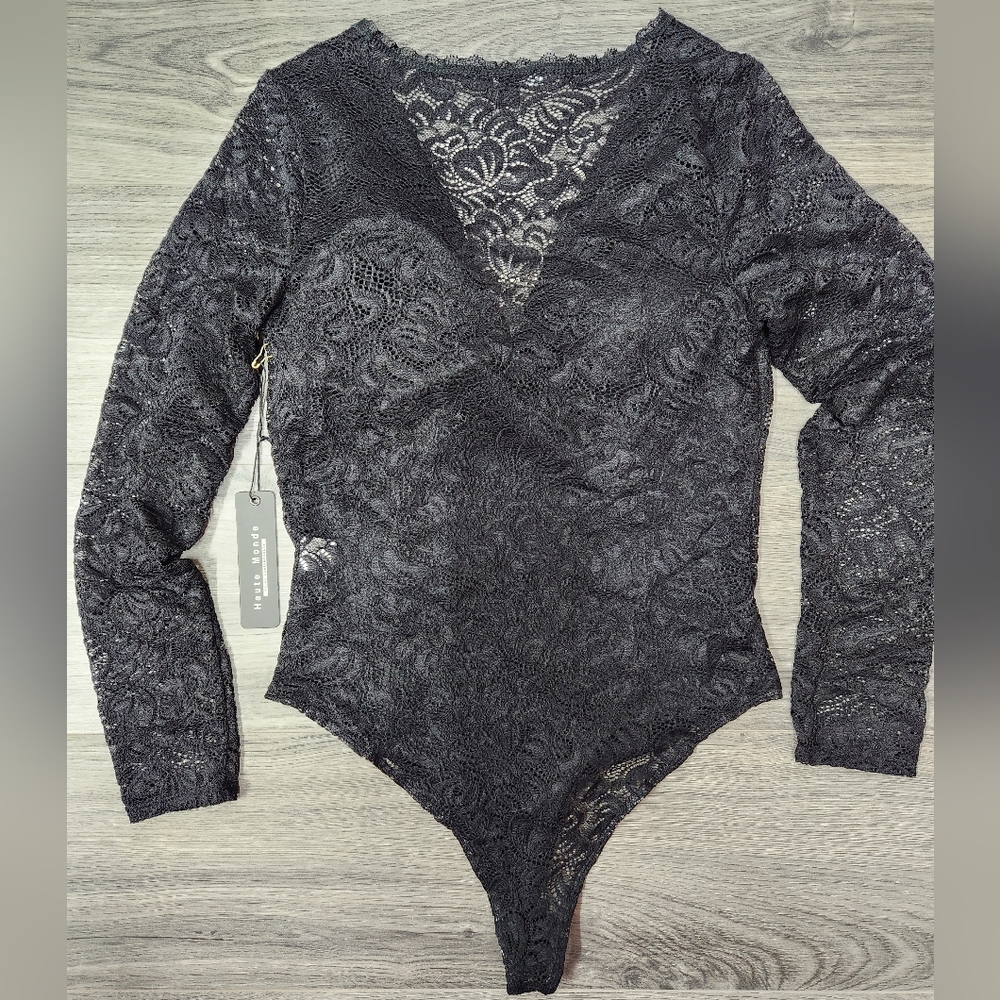 Haute Monde Bodysuit Top - Picture 2 of 6